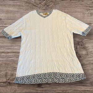 Prestige Original Women’s V-Neck Short Sleeve Sweater Dress Tunic Size 3XL